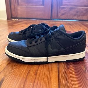 Nike Dunk Low Retro Premium "Black Canvas” size 11.5